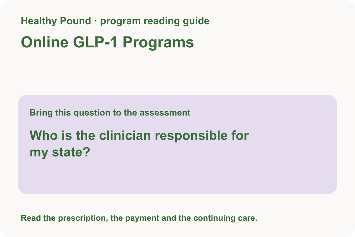Best Online GLP-1 Programs: Compare the Offer and Care